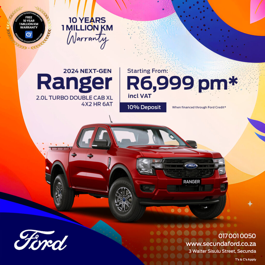 Ford Ranger 2.0L Turbo DC XL 4×2 HR 6AT image from Eastvaal Motors