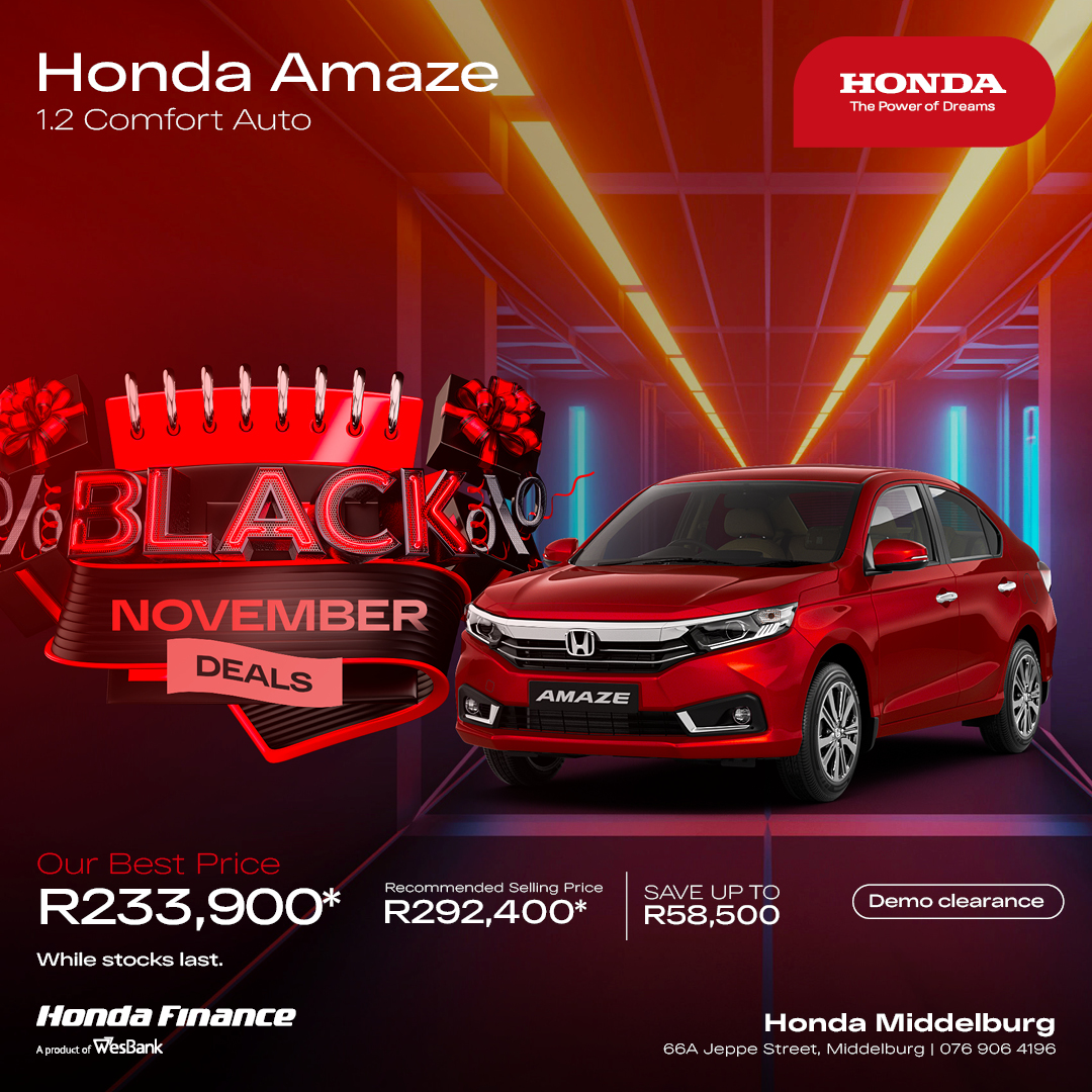 Honda Amaze 1.2 Comfort Auto image from Eastvaal Motors