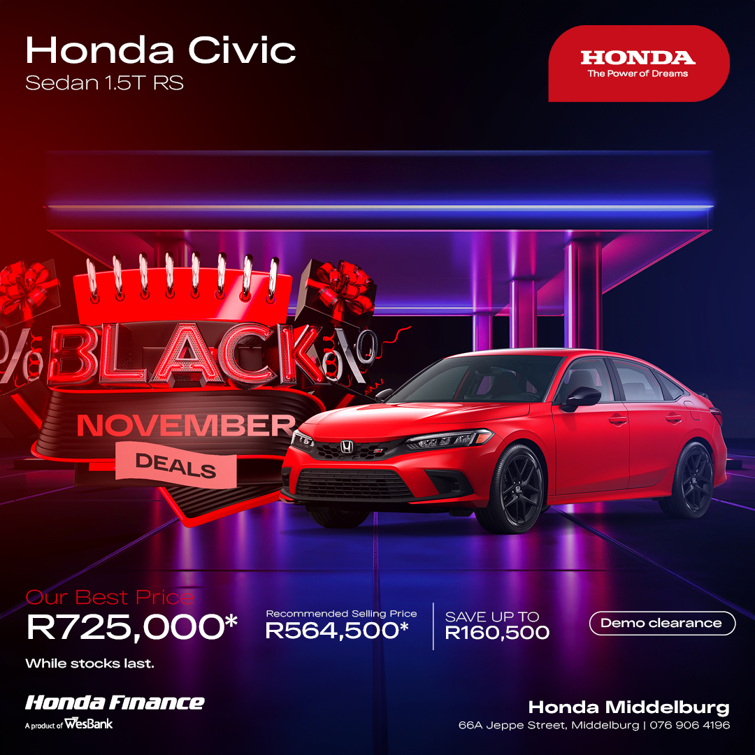 Honda Civic Sedan 1.5T RS image from Eastvaal Motors