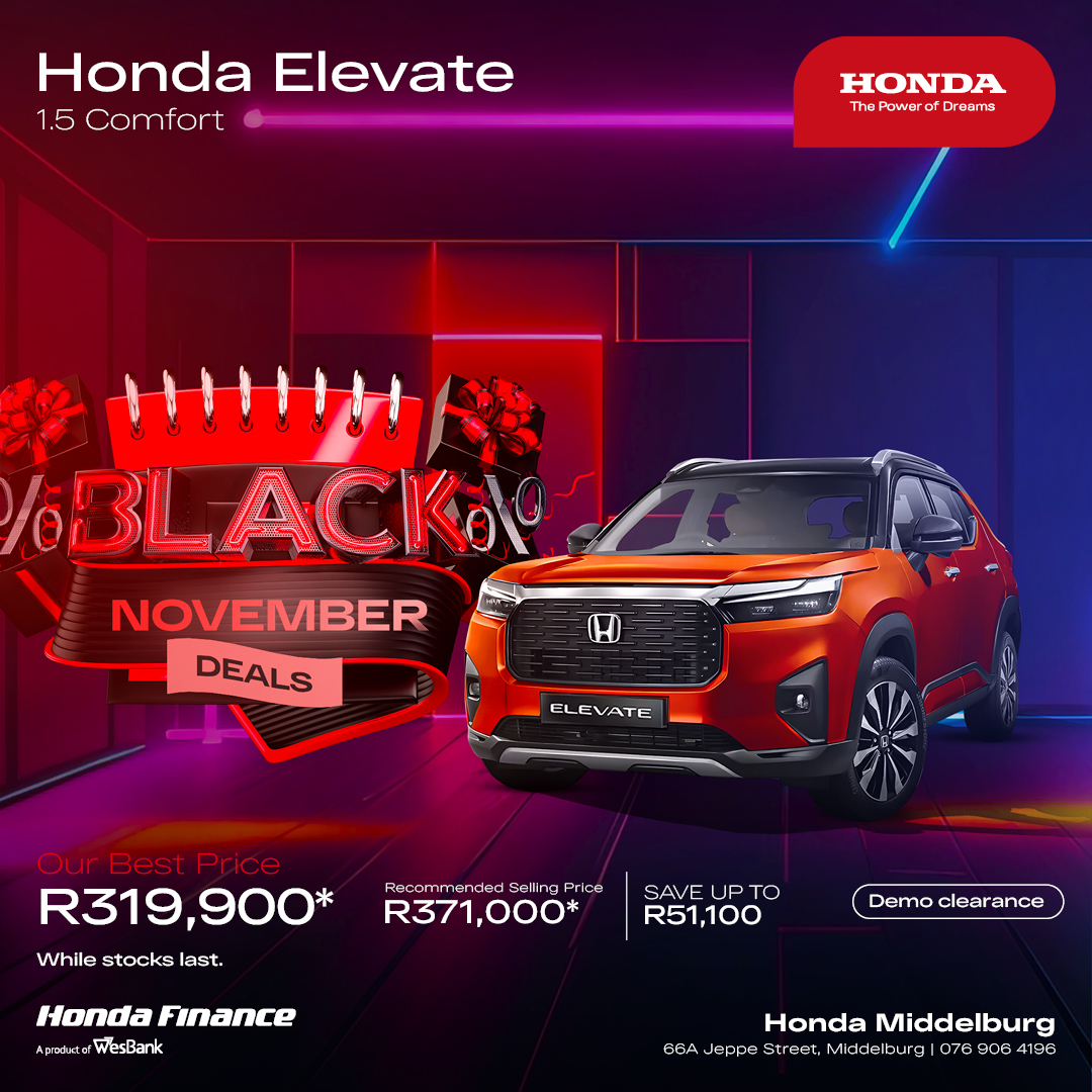 Honda Elevate 1.5 Comfort image from Eastvaal Motors