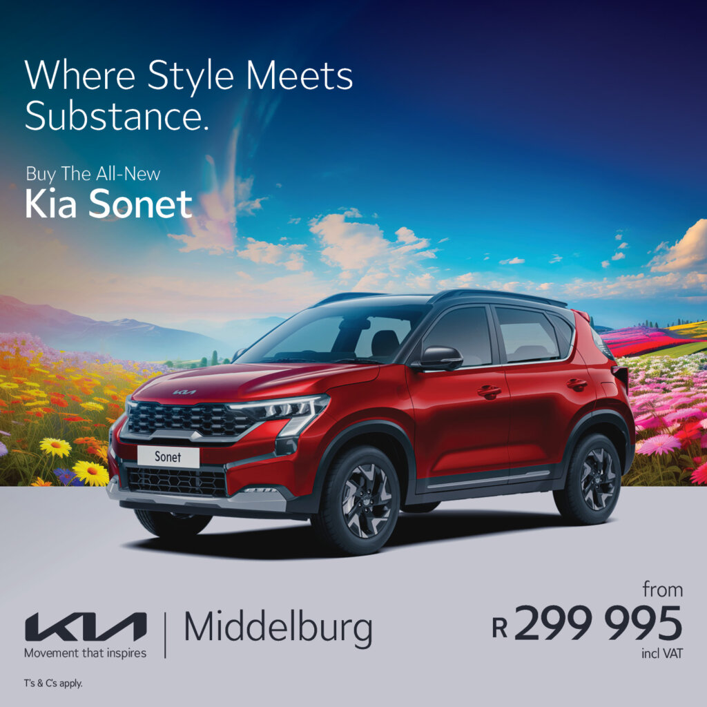 KIA Sonet – Where style meets substance. image from Eastvaal Motors