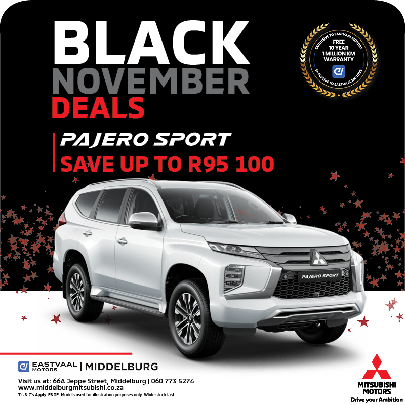 Mitsubishi Pajero Sport image from Eastvaal Motors