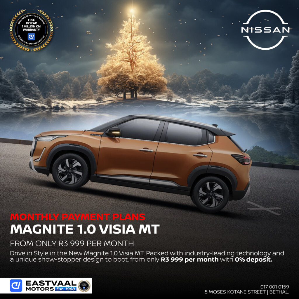 Nissan Magnite 1.0 Visia MT image from Eastvaal Motors