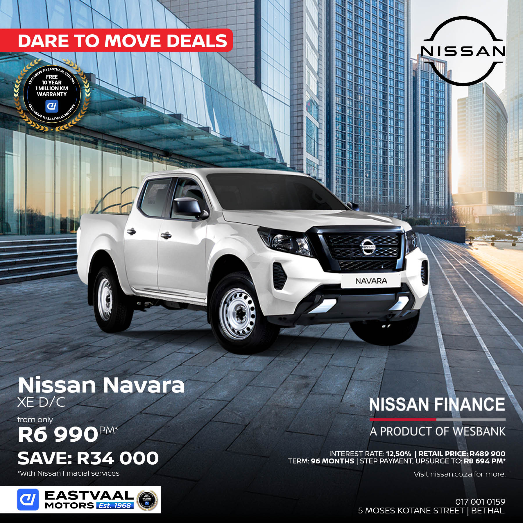 Nissan Navara XE Double Cab image from Eastvaal Motors