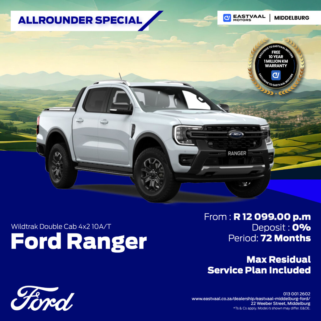 Ford Ranger Wildtrak Double Cab 4×2 10A/T image from Eastvaal Motors