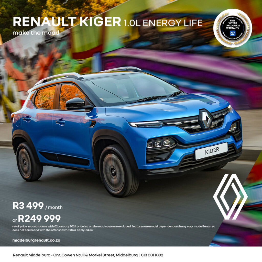 Renault Kiger 1.0L Energy Life image from Eastvaal Motors