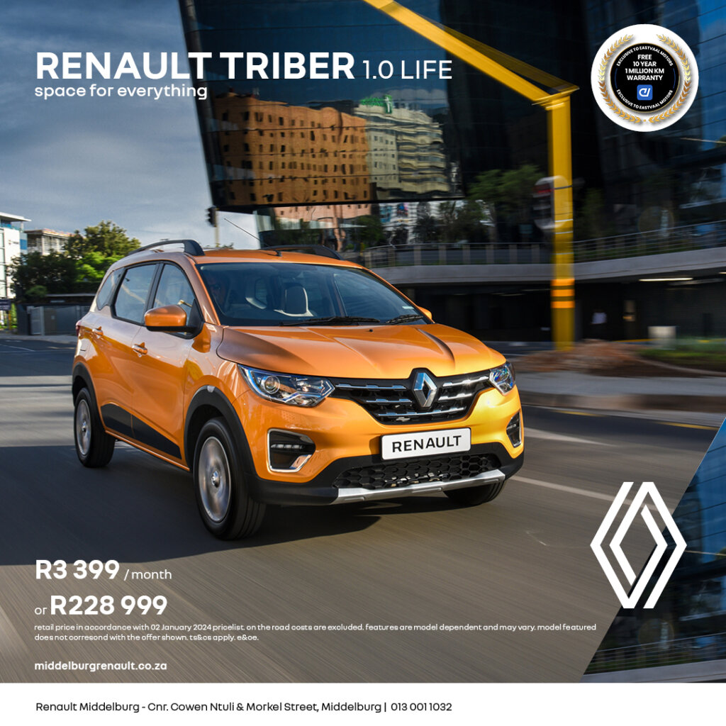 Renault Triber 1.0 Life image from Eastvaal Motors