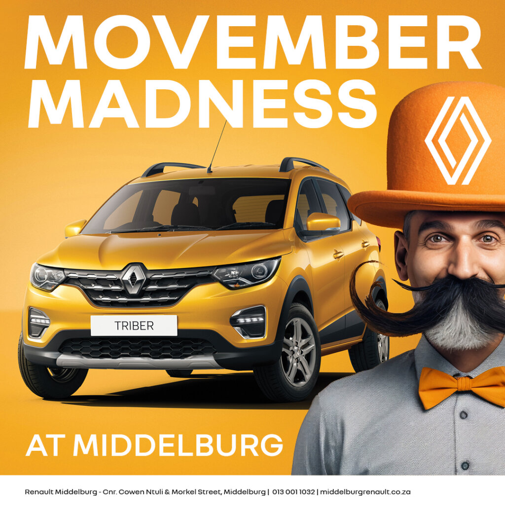 Movember Madness at Middelburg Multi image from Eastvaal Motors