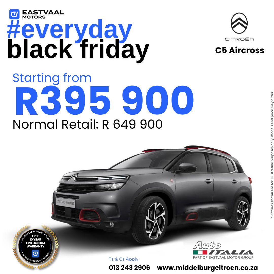 Big Discount on the Citroën C5 Aircross Feel image from Eastvaal Motors