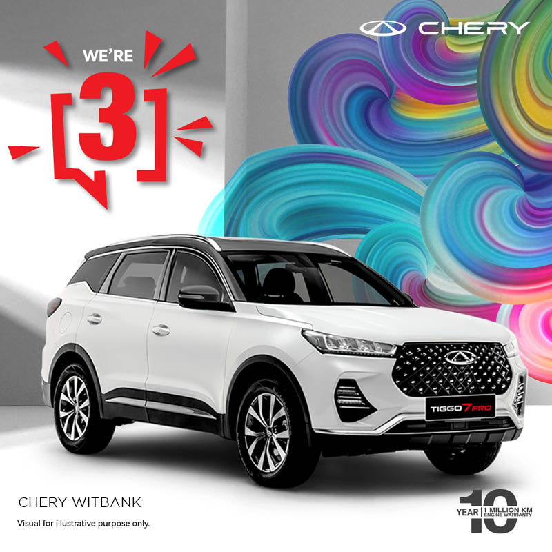 𝐇𝐚𝐩𝐩𝐲 𝟑𝐫𝐝 𝐁𝐢𝐫𝐭𝐡𝐝𝐚𝐲 𝐭𝐨 𝐭𝐡𝐞 𝐂𝐡𝐞𝐫𝐲 𝐓𝐢𝐠𝐠𝐨 𝟕 🥳🥳 image from Eastvaal Motors