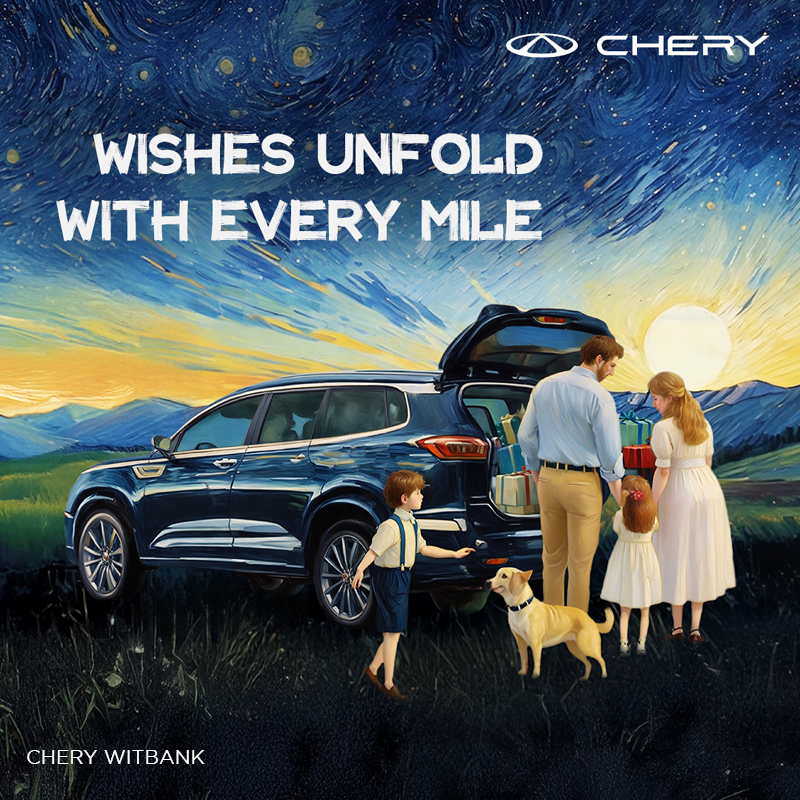 Wishes unfold with every mile with Chery Witbank image from Eastvaal Motors