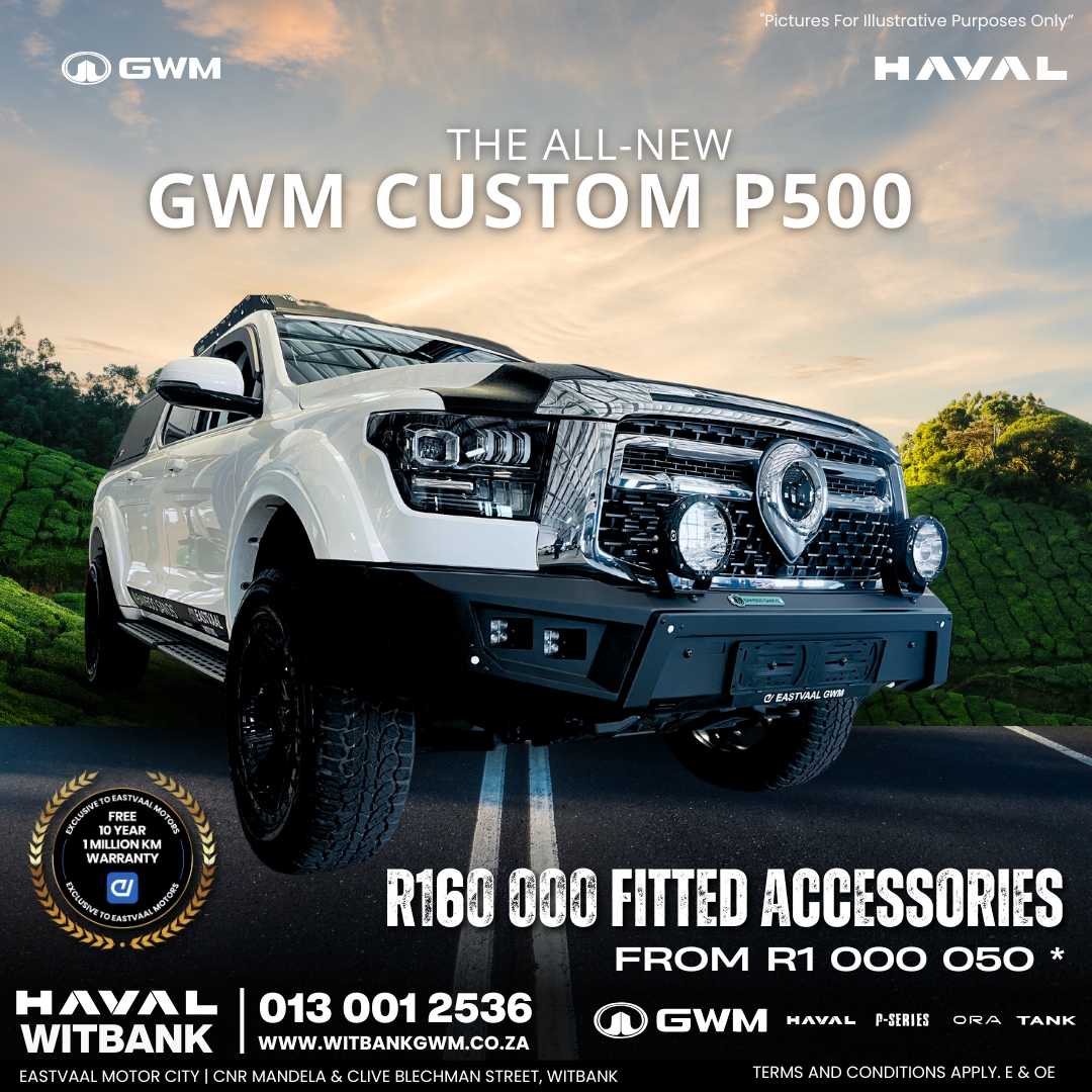 New year, bold moves! Own the road in 2025 with the strength and style of a GWM vehicle. 💥🚘 #LevelUpWithGWM image from Eastvaal Motors