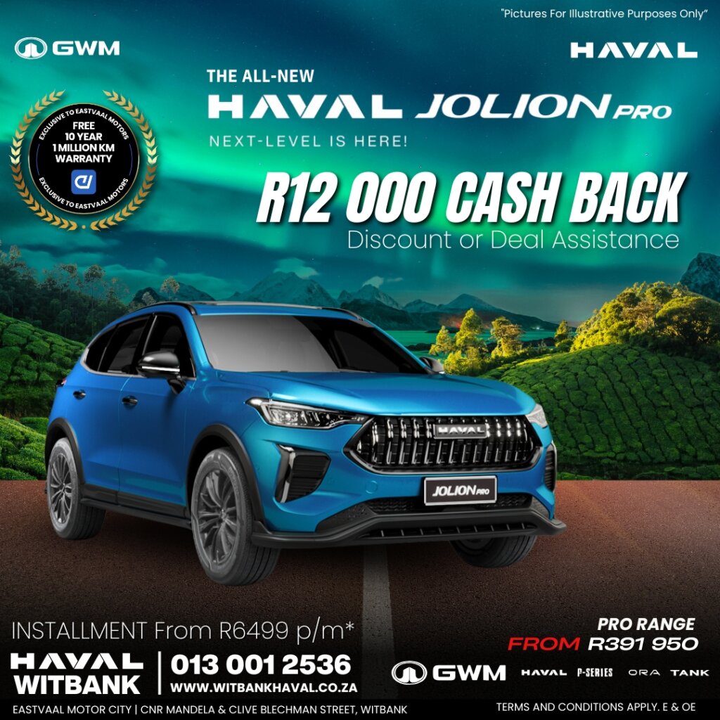 2025 is here, and so are our incredible offers on GWM vehicles! Begin your year with power and reliability. 💪🚗 #StartStrongWithGWM image from Eastvaal Motors