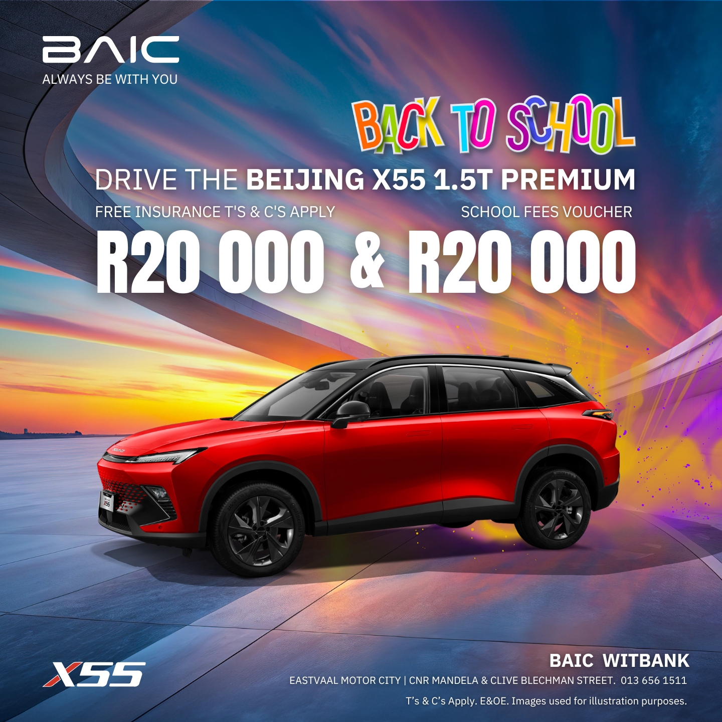 New Year, New BAIC! Unlock endless possibilities with our exciting offers this January. image from Eastvaal Motors