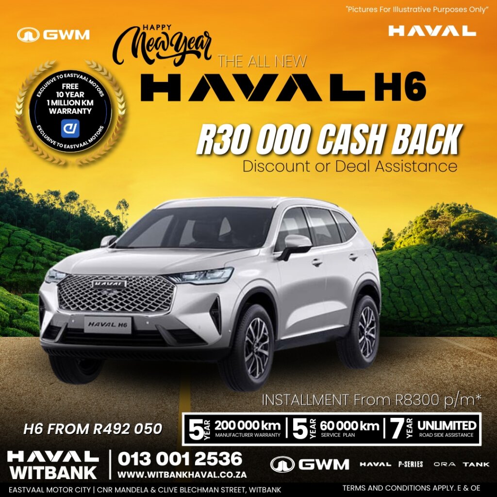 Dream big, drive bigger! Upgrade your ride with GWM this new year and make every mile memorable. 🚘💼 #GWMNewBeginnings image from Eastvaal Motors