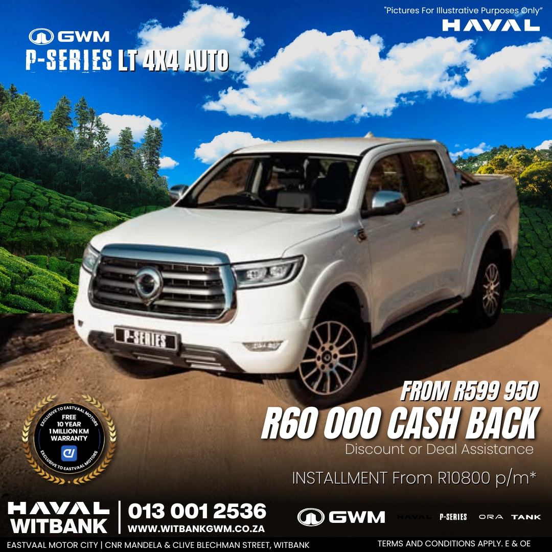 Fuel your dreams this year with a GWM! Engineered for greatness, ready for your journey. 🚙🔥 #NewYearNewGWM image from Eastvaal Motors