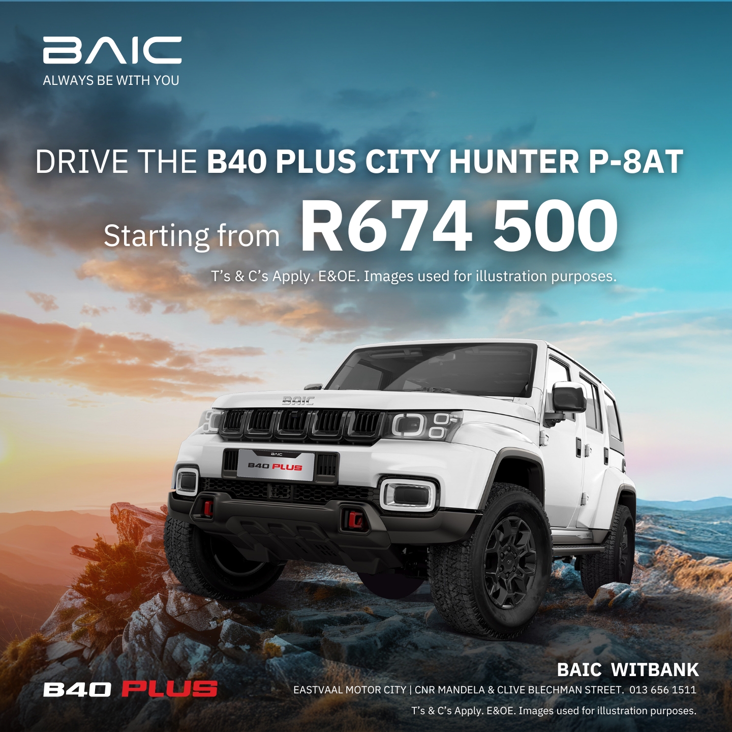 Celebrate the new you with a BAIC vehicle that matches your style and ambition for 2025.” 🚗💼 image from Eastvaal Motors