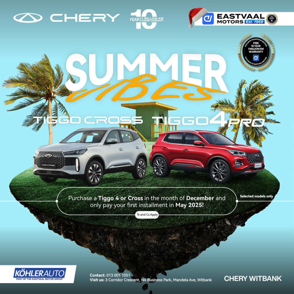 Summer vibes with Chery Witbank image from Eastvaal Motors