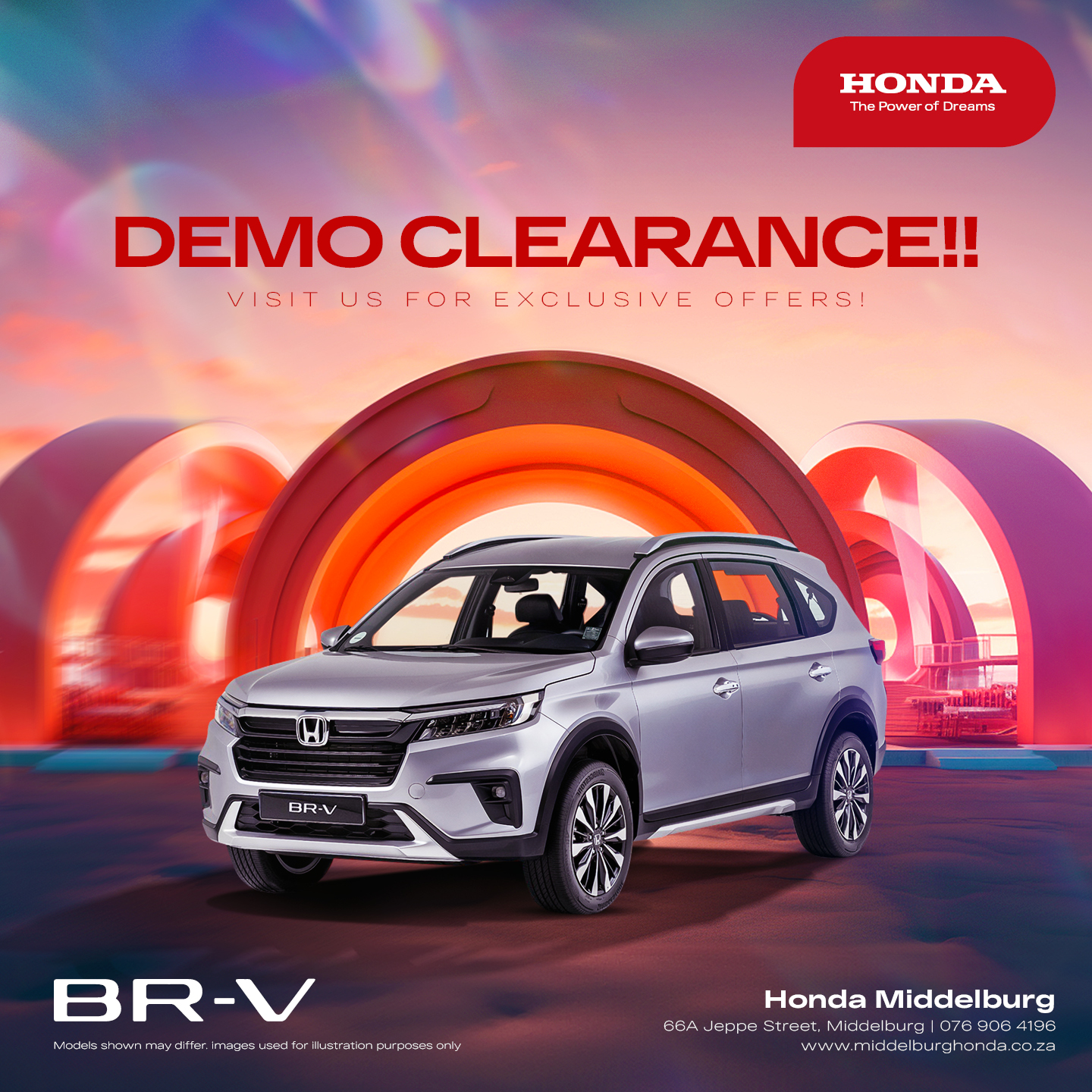 Honda BR-V Demo Clearance image from Eastvaal Motors