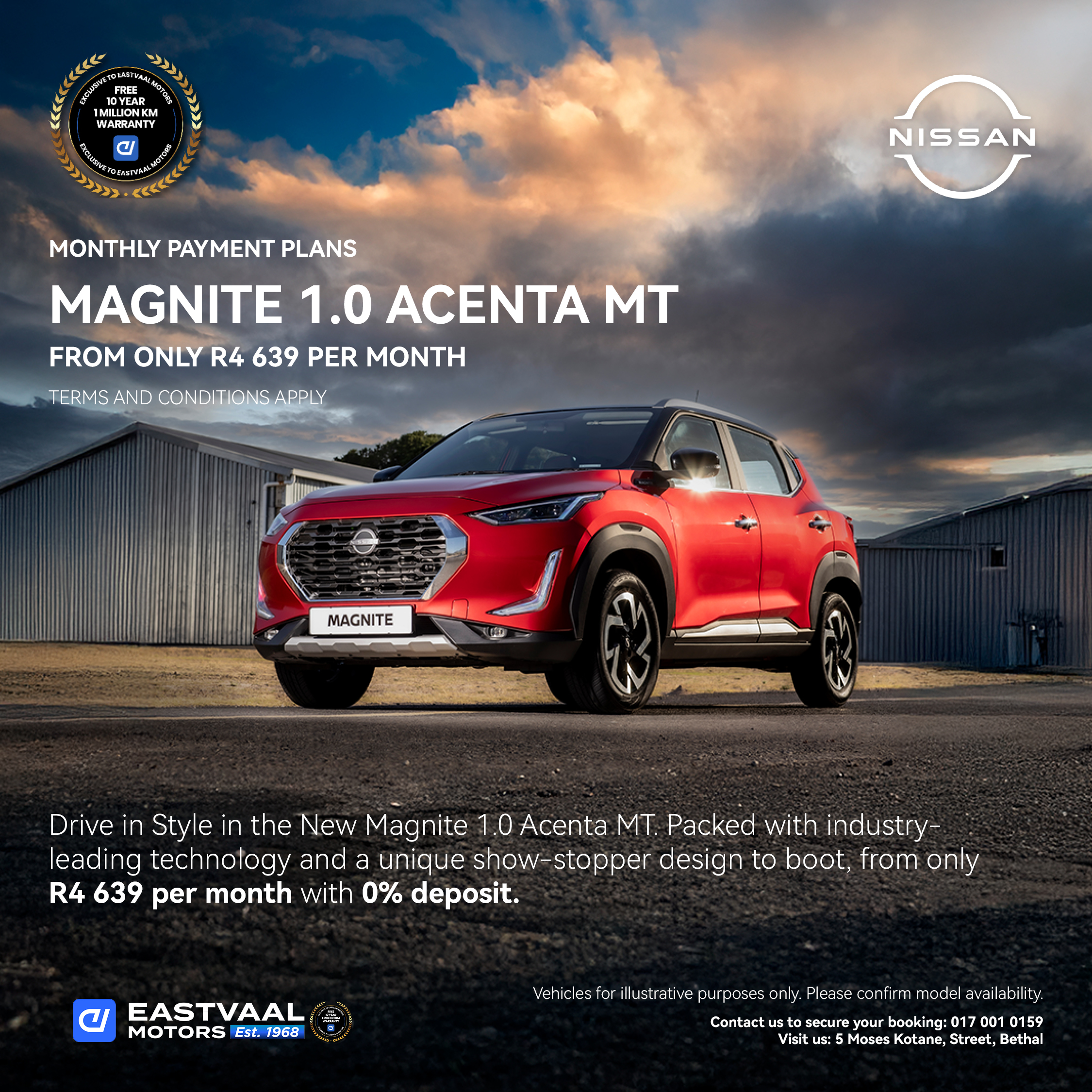 Nissan Magnite 1.0 Acenta MT image from Eastvaal Motors