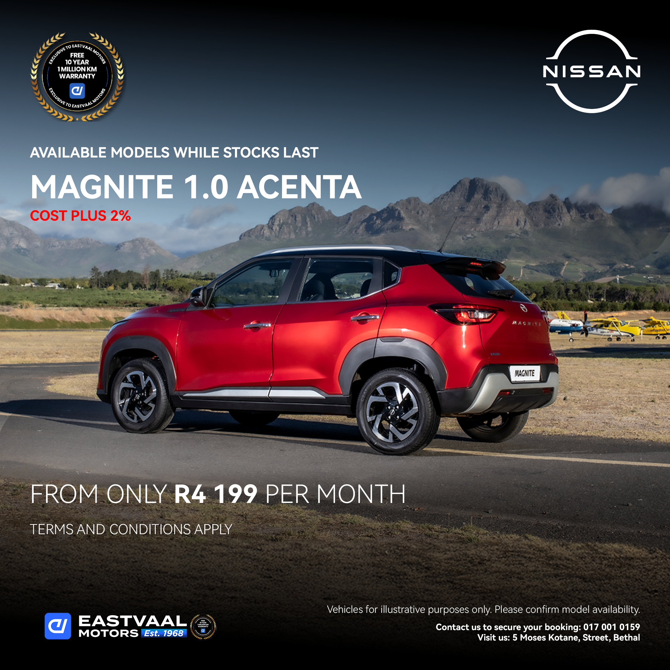 Nissan Magnite 1.0 Acenta image from Eastvaal Motors