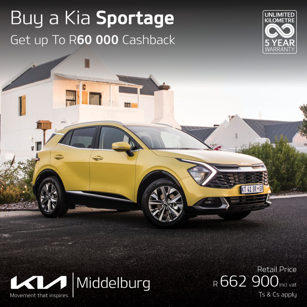 Buy a KIA Sportage 🌟🎄 🎁🚗 😊🎉 AND get up to R60 000 cashback! image from Eastvaal Motors