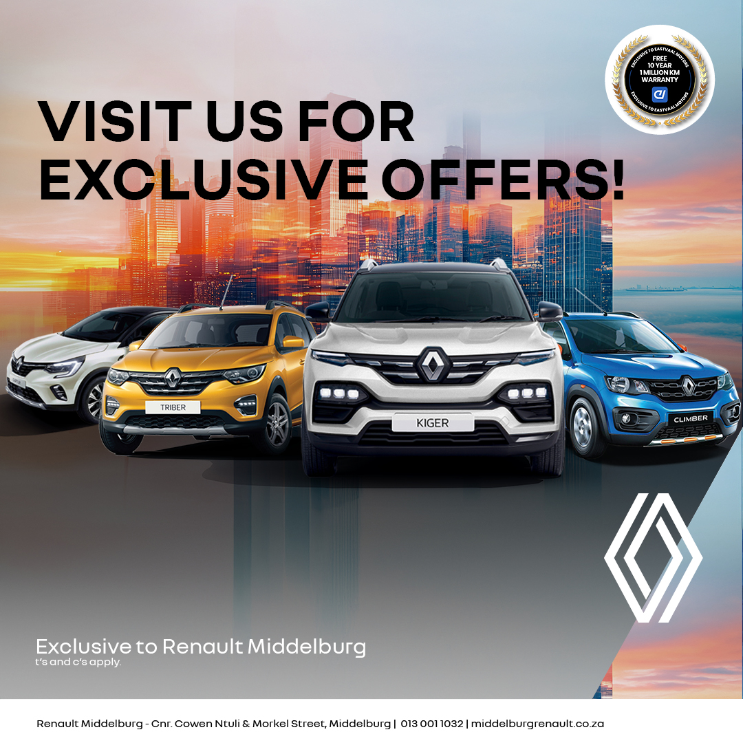 Visit us for exclusive offers image from Eastvaal Motors