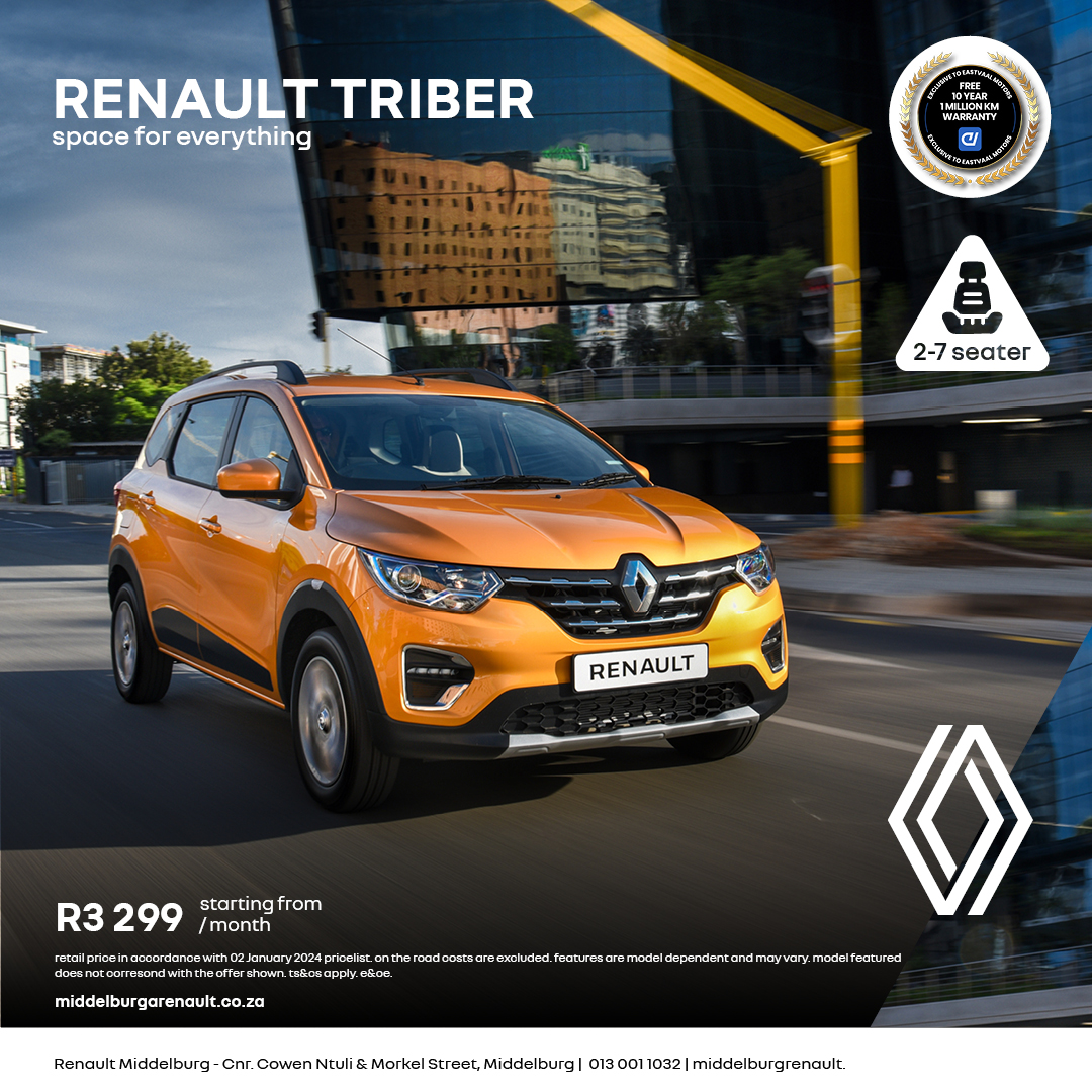 Renault Triber image from Eastvaal Motors