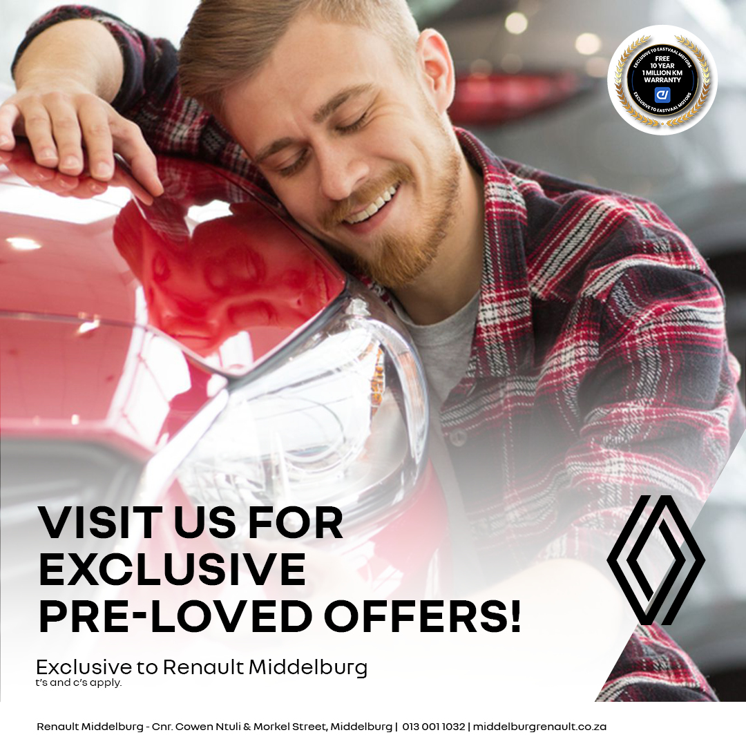 Visit us for exclusive Pre-Loved offers image from Eastvaal Motors