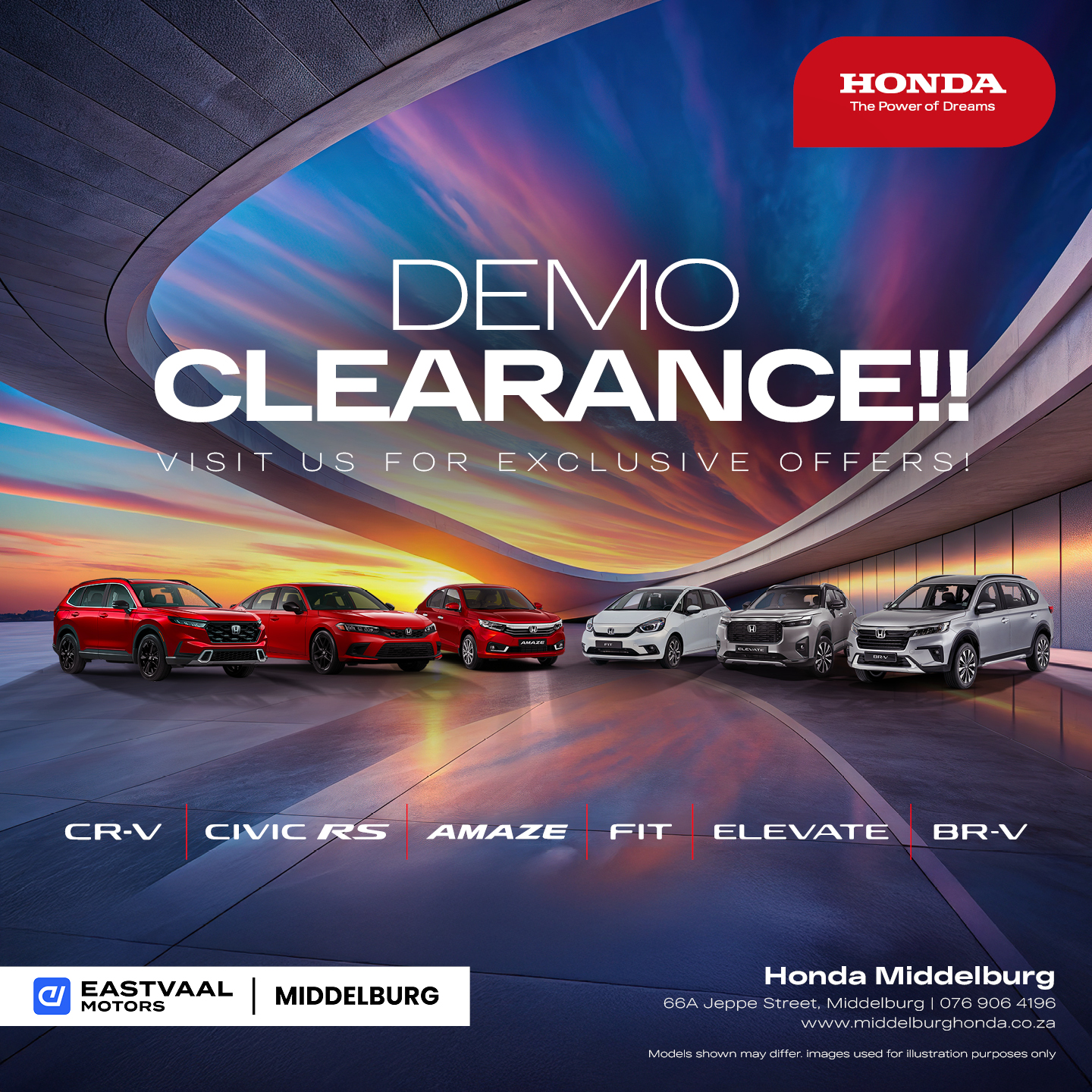 Demo Clearance Sale image from Eastvaal Motors