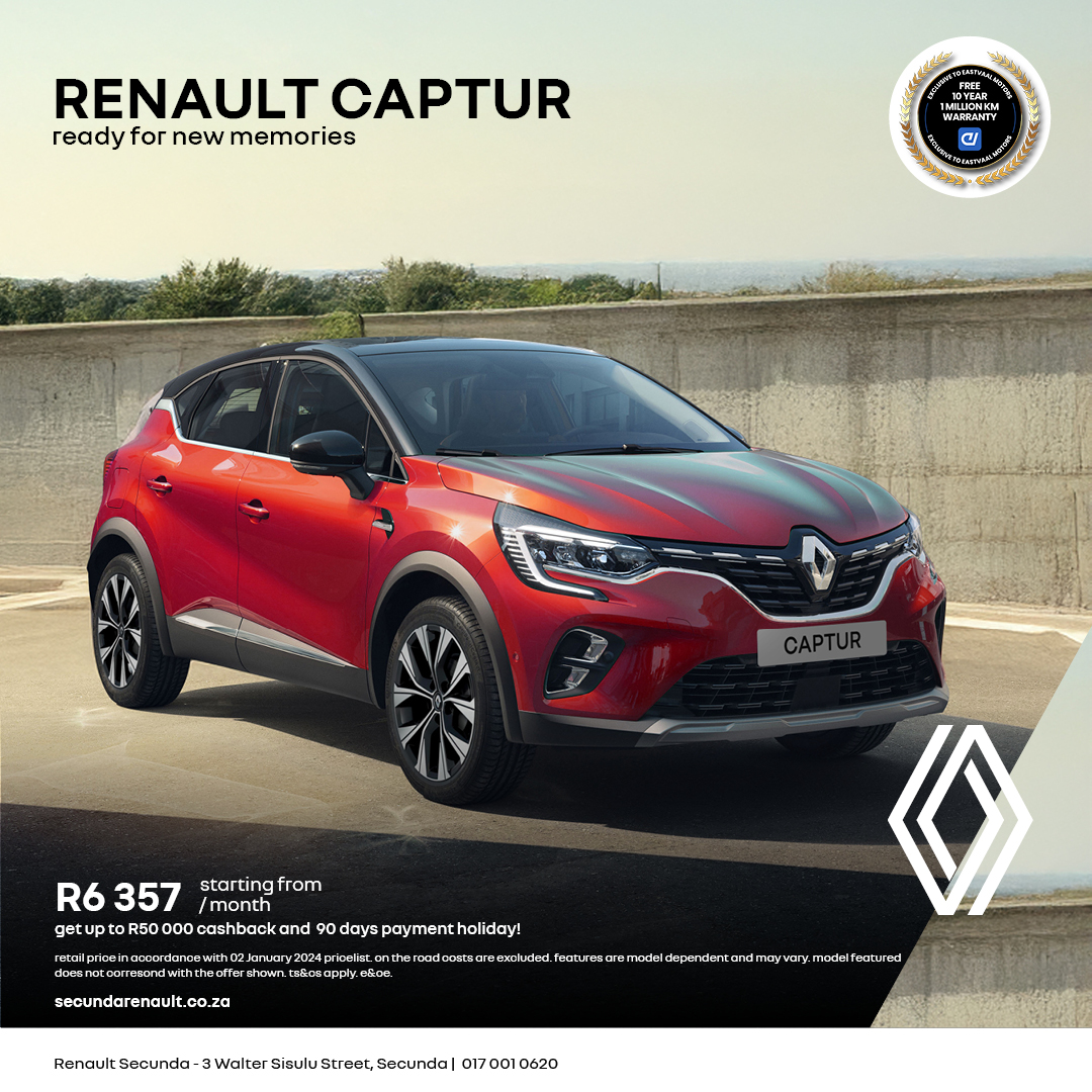 Renault Captur image from Eastvaal Motors