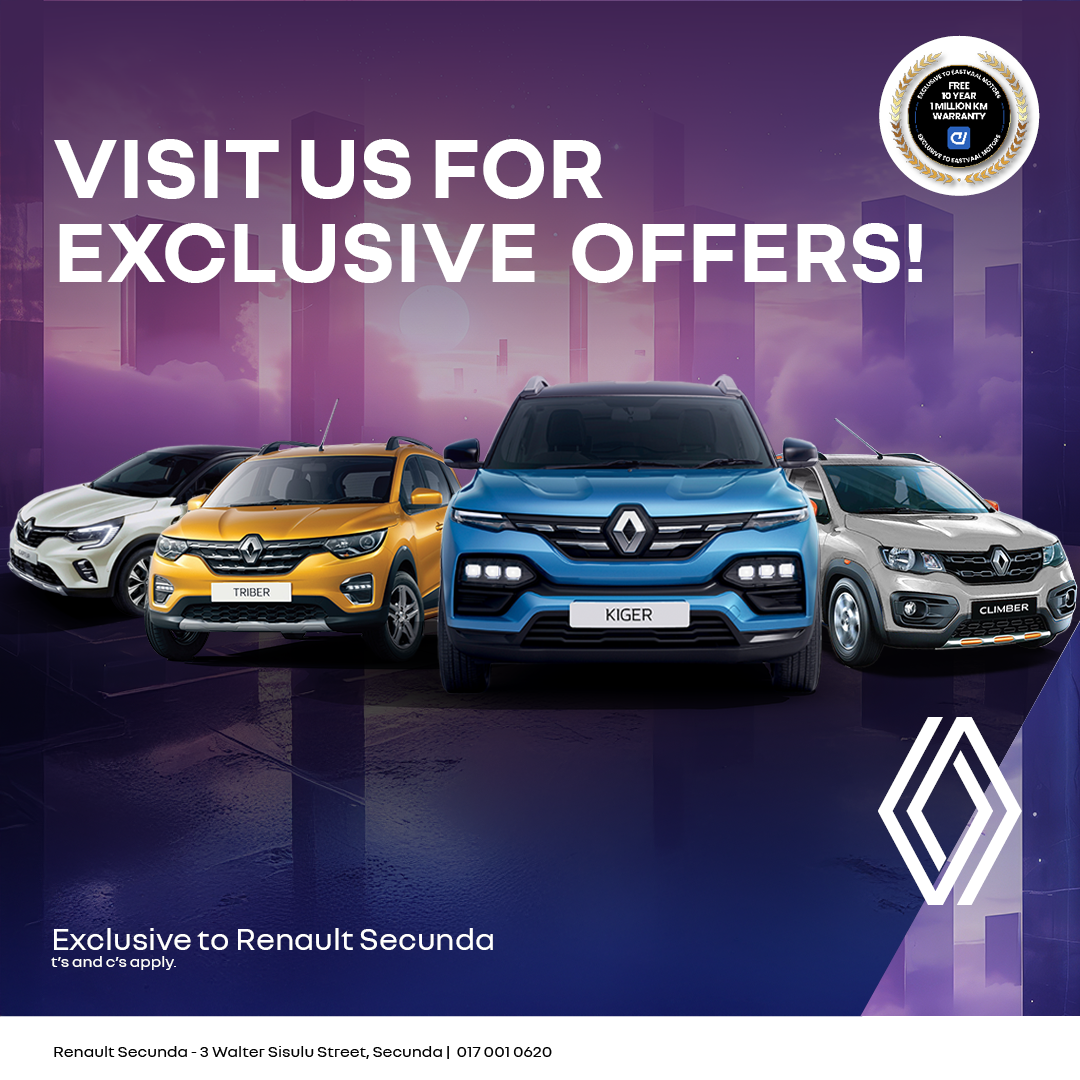 Visit us for exclusive offers image from Eastvaal Motors