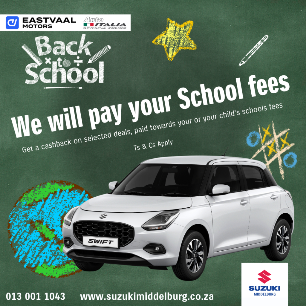 Back to School – Suzuki Middelburg image from Eastvaal Motors