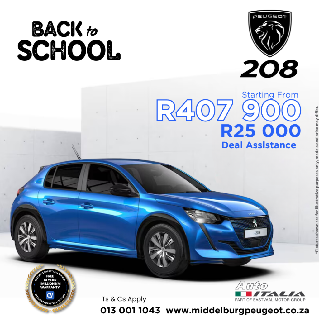 Peugeot 208 – Back to School image from Eastvaal Motors