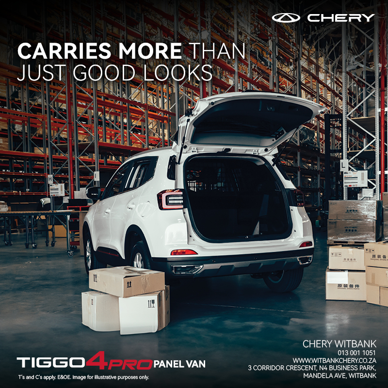 The All New Chery Tiggo 4 Panel Van image from Eastvaal Motors