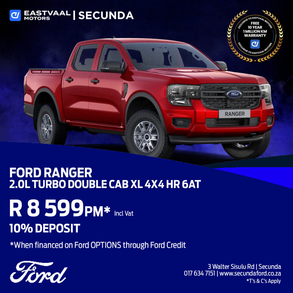 Ford 2.0L Turbo double cab XL 4×4 HR 6AT image from Eastvaal Motors