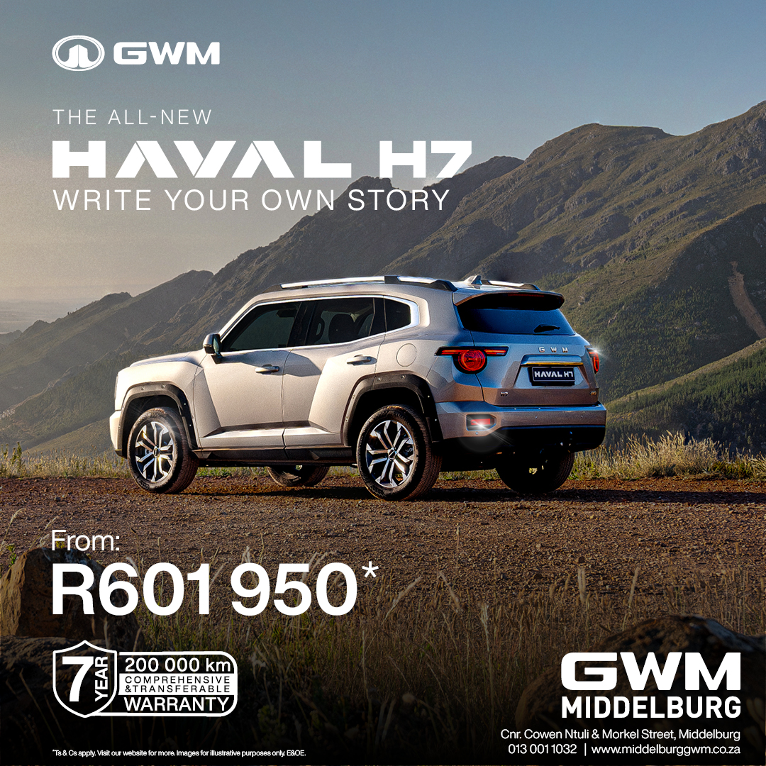 The all NEW Haval H7 image from Eastvaal Motors