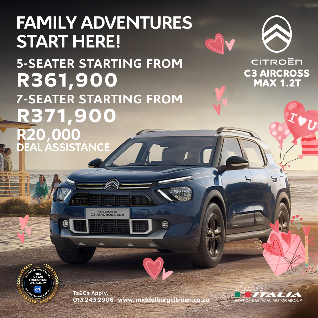 Citroen C3 Aircross Valentines Special image from 