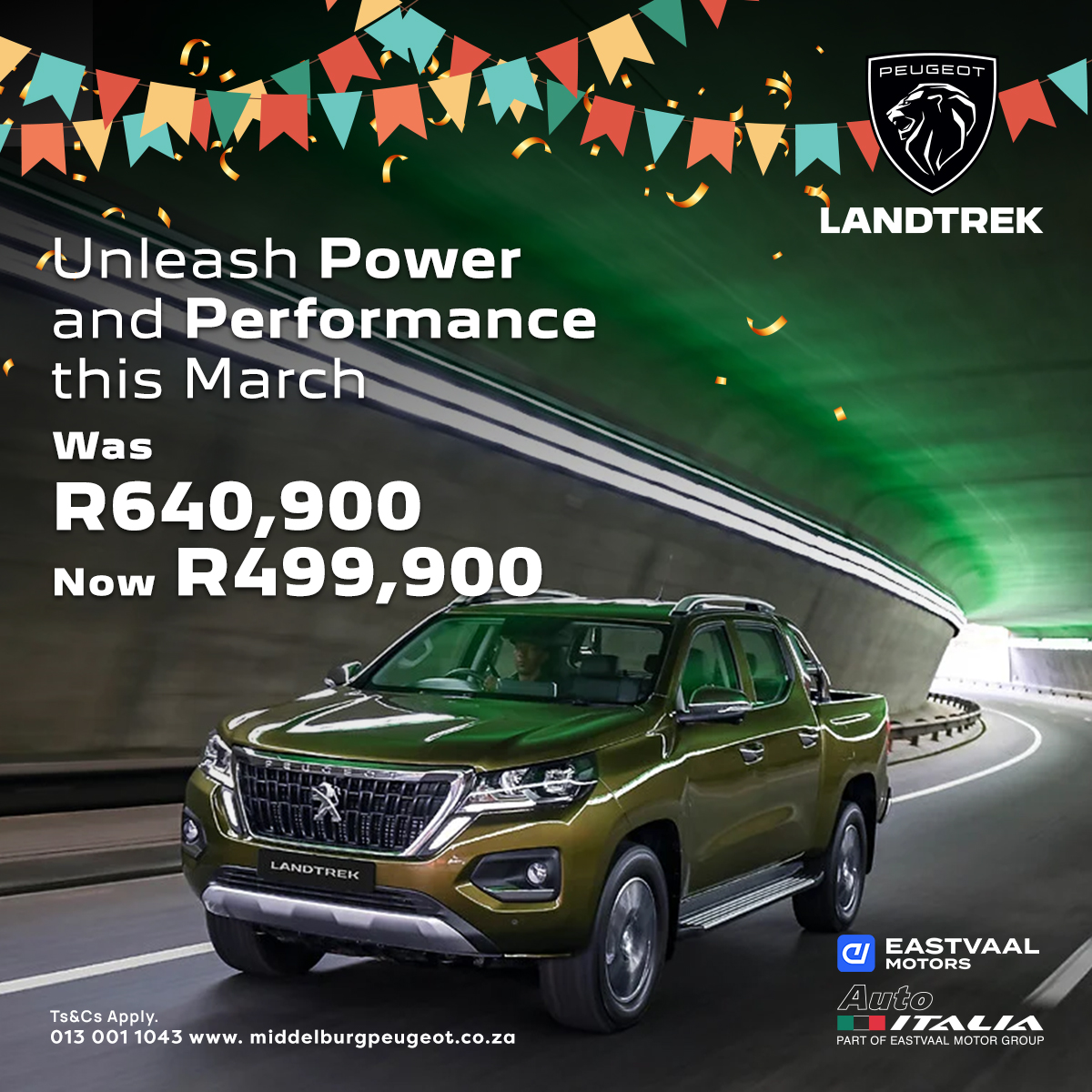 March Madness Peugeot Landtrek Allure image from Eastvaal Motors