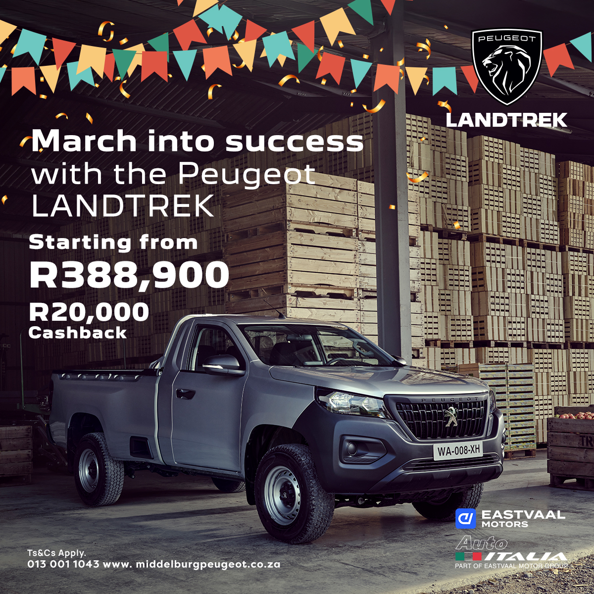 March Madness Peugeot Landtrek Professional image from Eastvaal Motors